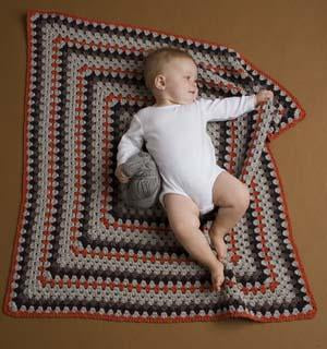 Happy Baby Blanket Pattern (Crochet)