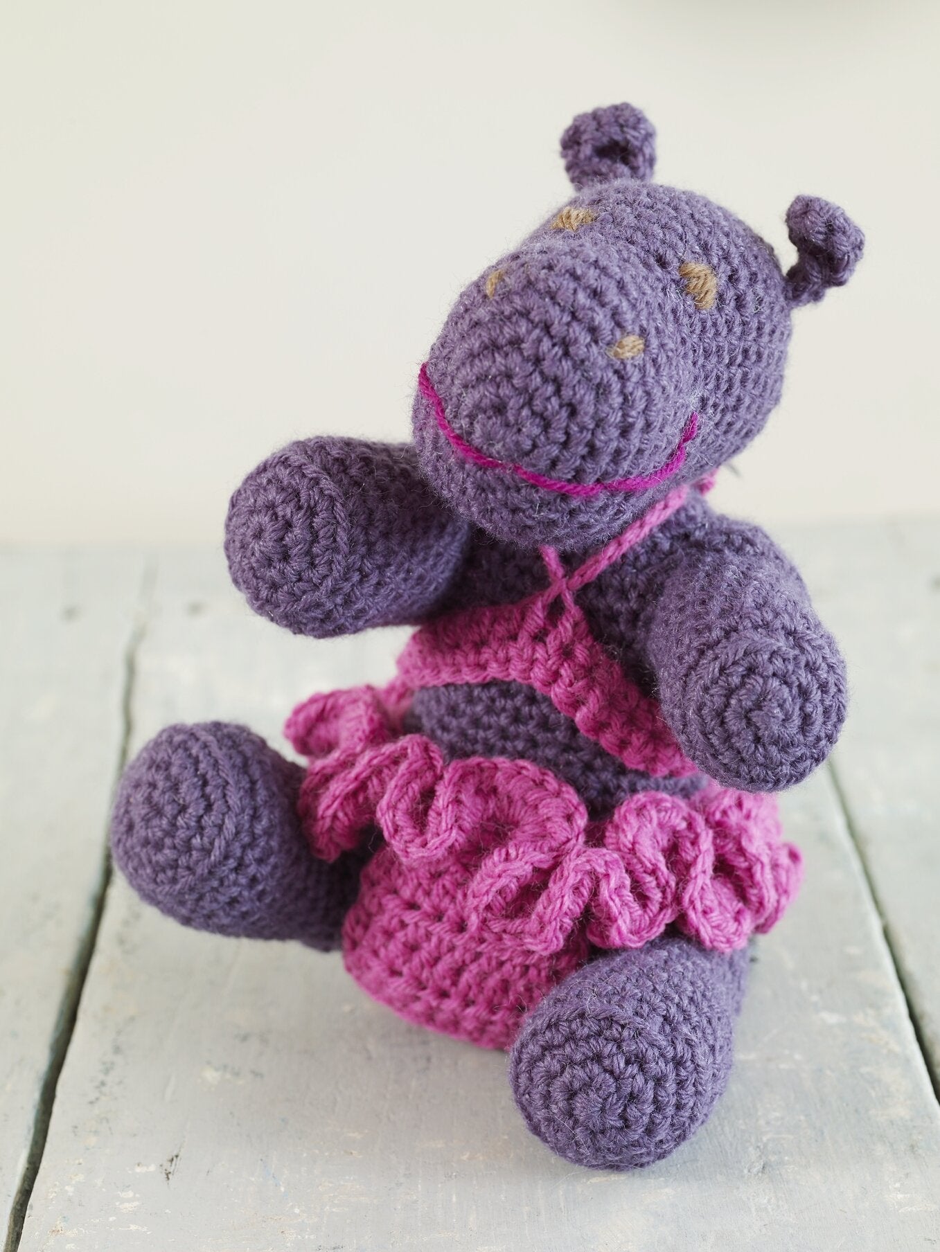 Heather The Hippo Pattern (Crochet)