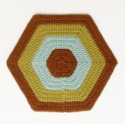 Hexagon Washcloth (Crochet)