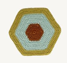 Hexagon Washcloth (Crochet)