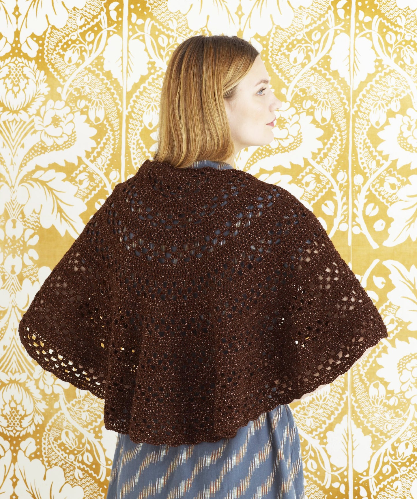 Lavish Lace Shawl (Crochet)