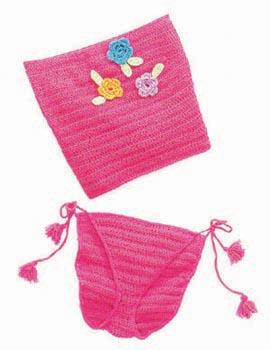 Microspun Tankini Pattern (Crochet)