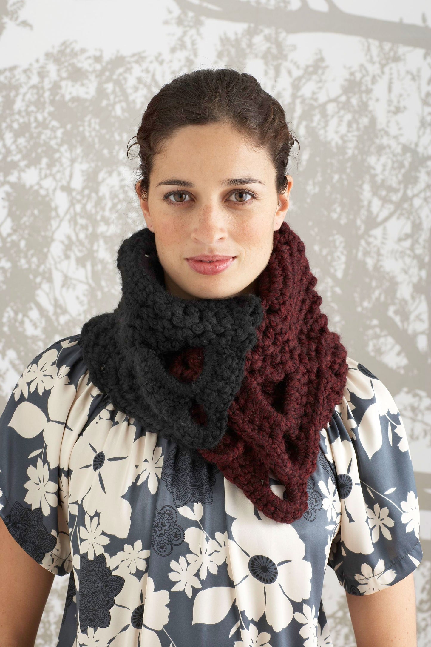 Motif Scarf Pattern (Crochet)