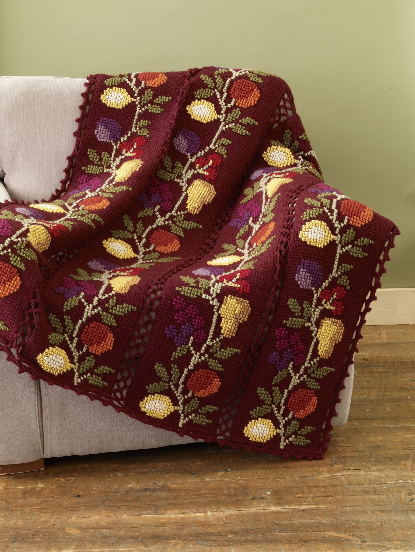 Nature's Bounty Afghan (Crochet)