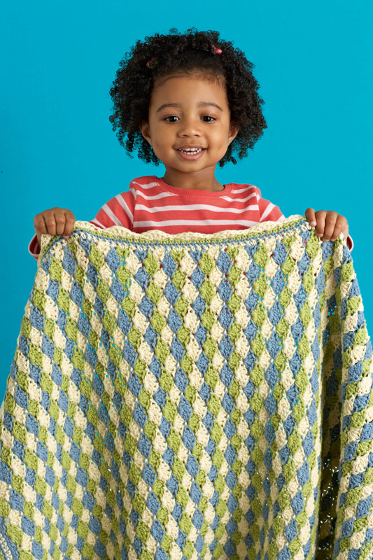 Ocean Waves Baby Afghan Pattern (Crochet)