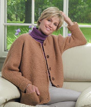 One Stitch Adult Cardigan Pattern (Crochet)