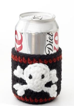 Pirate Can Cozy (Crochet)