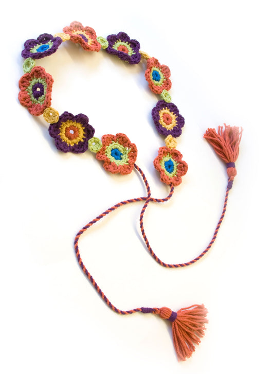 Posy Belt Pattern (Crochet)