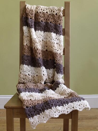 Purely Comforting Afghan Pattern (Crochet)