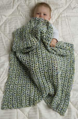 Speed Hook Baby Blanket Pattern (Crochet)