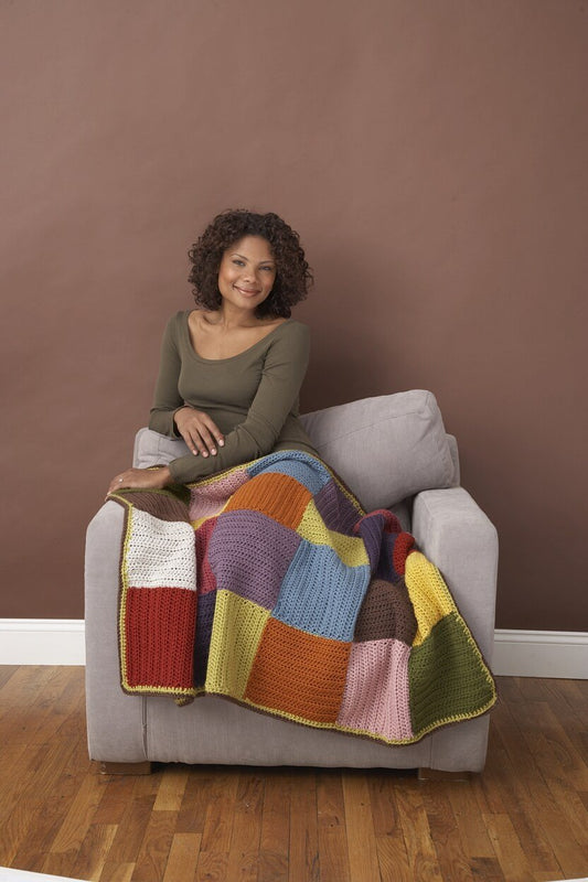 Squares Afghan Pattern (Crochet)