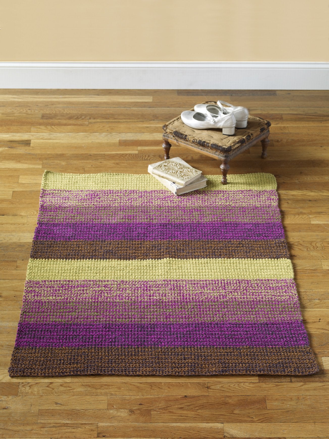 Step Lively Rug Pattern (Crochet)