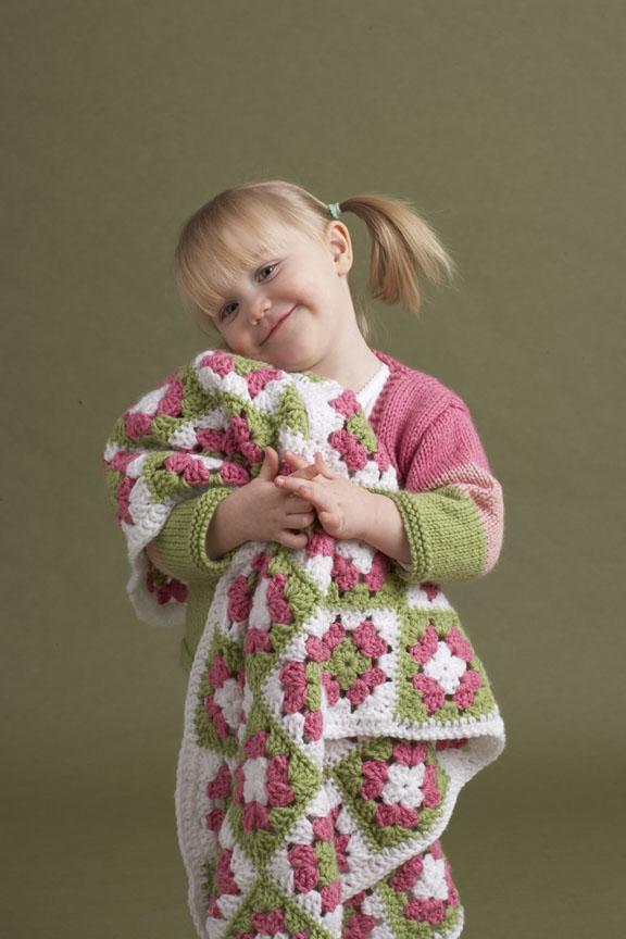 Sweet Pea Afghan Pattern (Crochet)