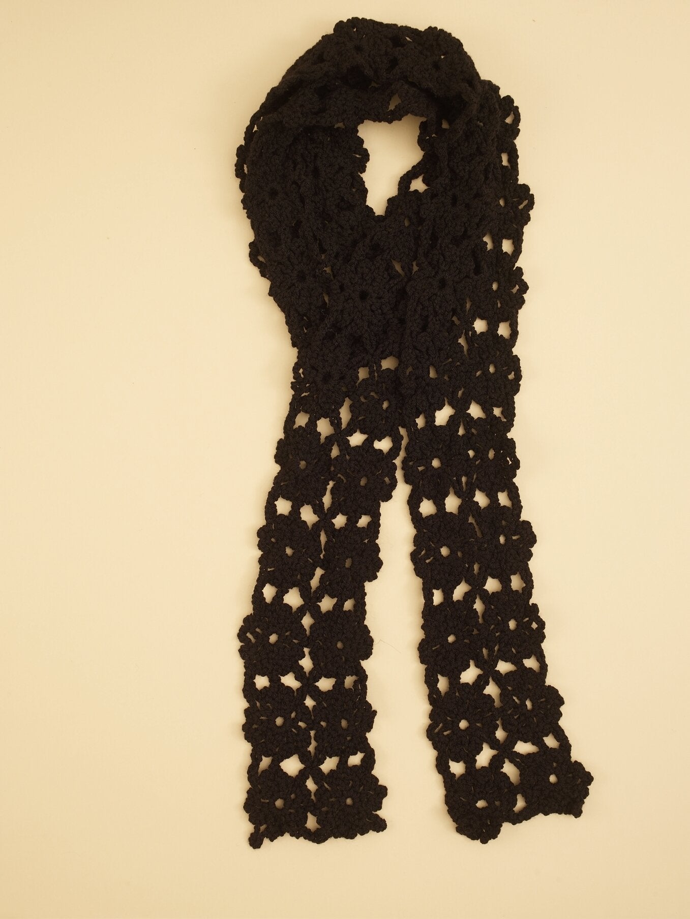 Trail of Blossoms Scarf Pattern (Crochet)