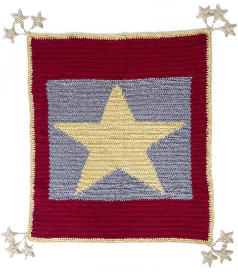 Walk of Fame Star Afghan Pattern (Crochet)