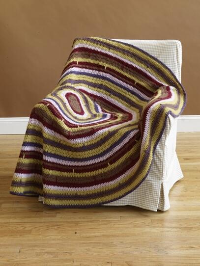 Zen Spiral Afghan (Crochet)