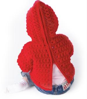 Zip Back Hoody Pattern (Crochet)