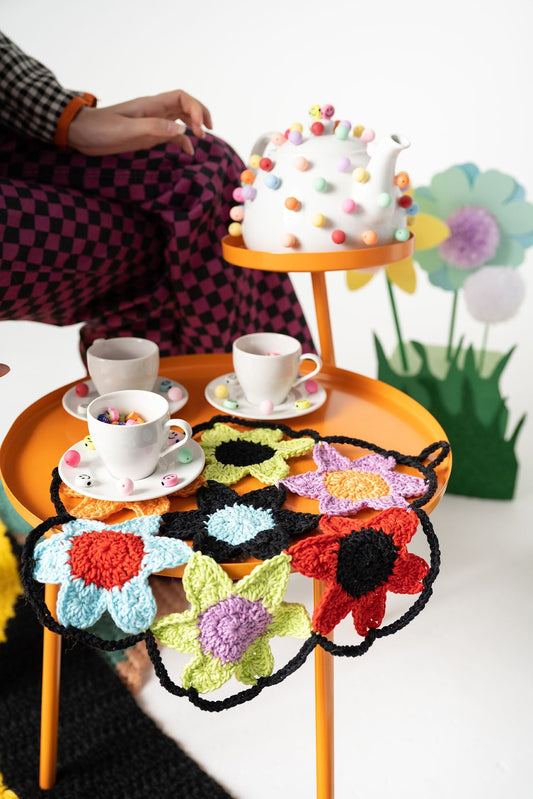 Crochet Kit - Daisy Decorative Dish Towel