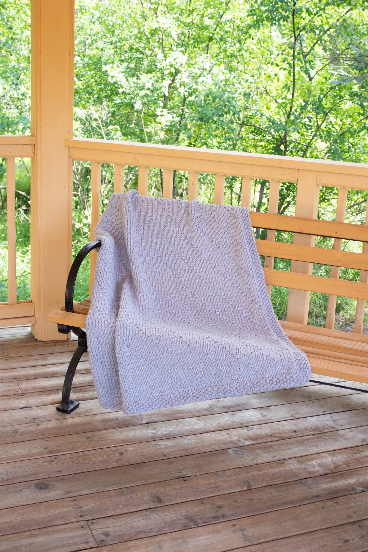 Friday Night Lights Blanket (Knit)