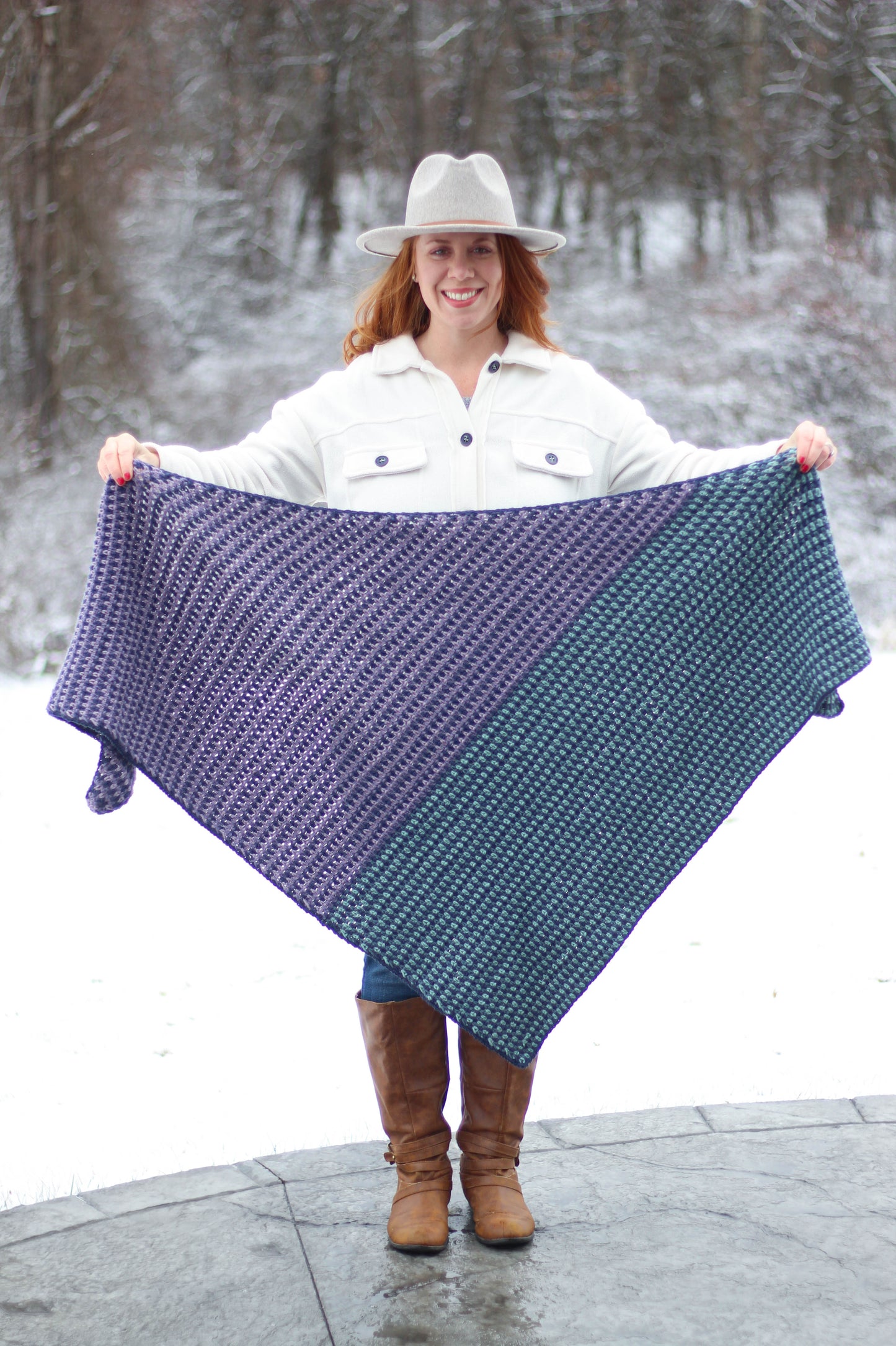 Crochet Kit - Aurora Fade