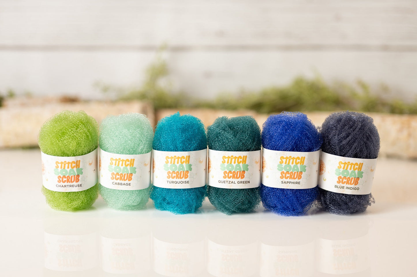 Stitch Soak Scrub Yarn Minis (Assorted 6 Pack)