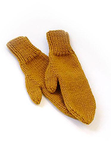 2 Needle Mittens Pattern (Knit)