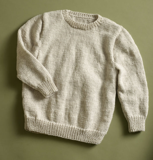 3 4 Sleeve Classic Pullover Pattern (Knit)