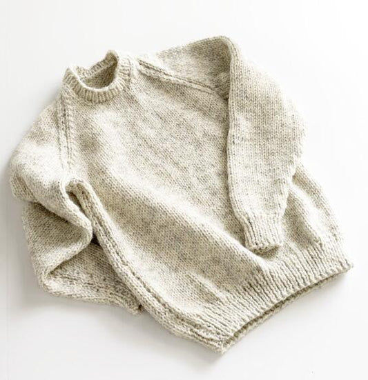 Adult Raglan Sleeve Pullover Pattern (Knit)
