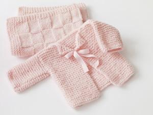 Babys First Cardigan Pattern (Knit)