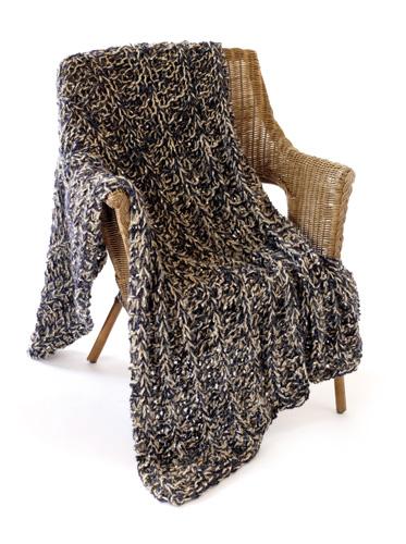 Champagne by Night Speed Stix Afghan Pattern (Knit)