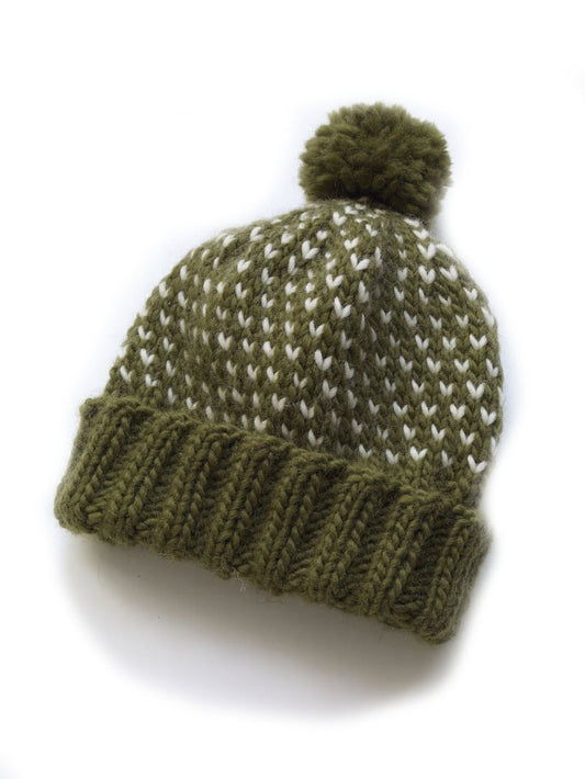 Chance of Flurries Hat Pattern (Knit)