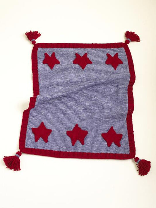 Childs Star Afghan Pattern (Knit)