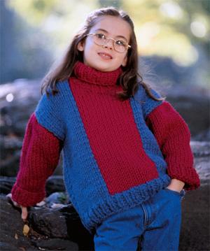 Childs Sweater Pattern (Knit)