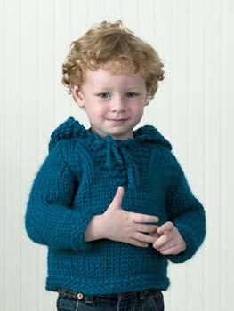 Country Classic Childs Hooded Sweatshirt Pattern (Knit)