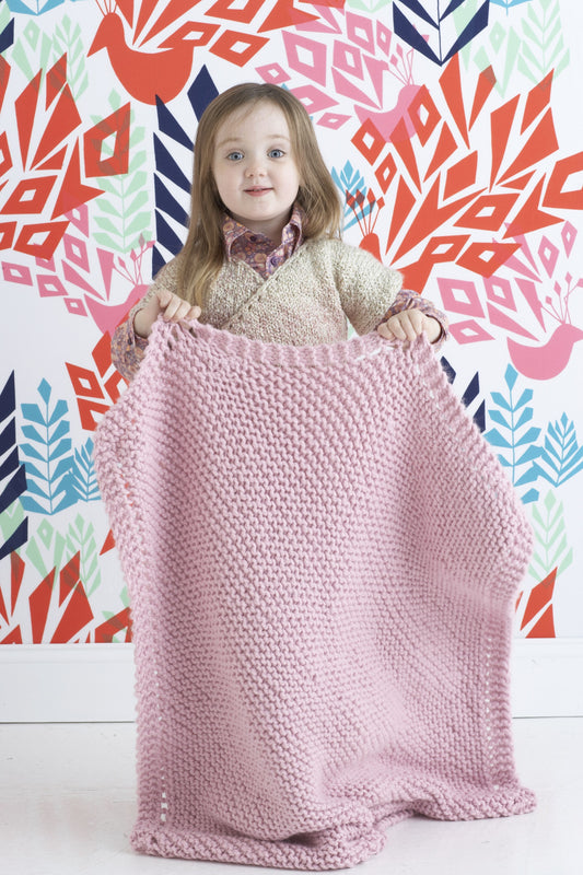 Cuddle Tight Baby Blanket Pattern (Knit)