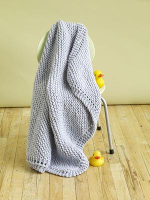 Cuddle Tight Baby Blanket Pattern (Knit)