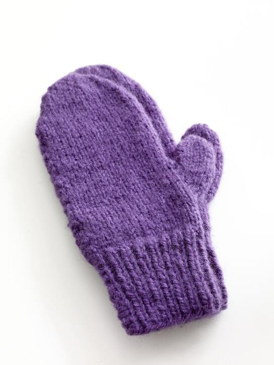 Easy Knit Mittens Pattern