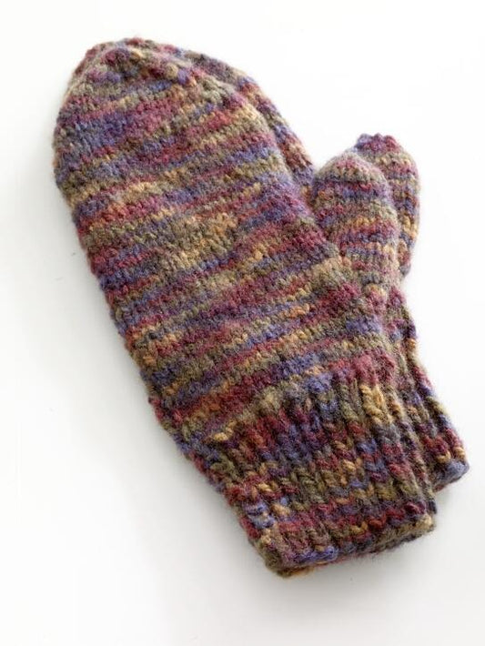 Easy Knit Mittens Pattern