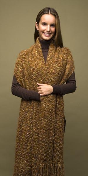 Elegant Comfort Shawl (Knit)