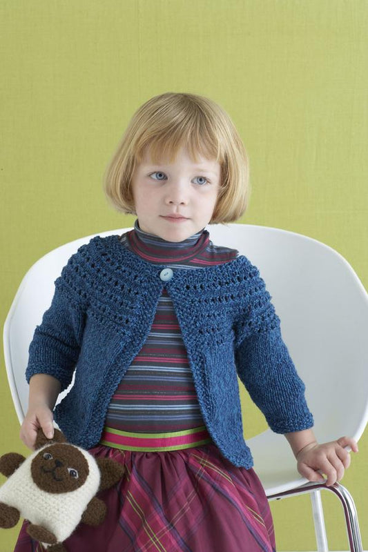 Eyelet Remix Cardi Pattern (Knit)