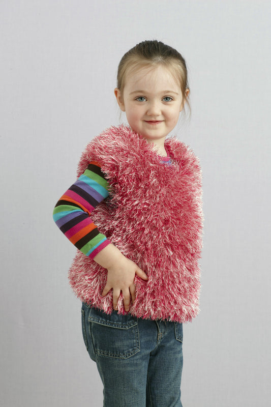 Fluffy Pink Top Pattern (Knit)