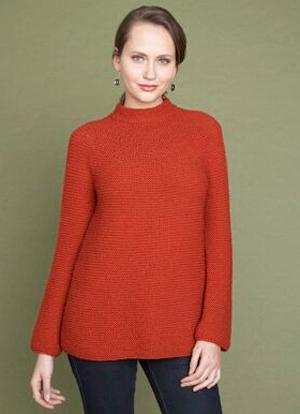 Garter Swing Pullover Pattern (Knit)