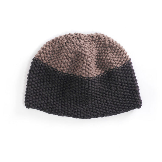 Graphite Seed Stitch Hat Pattern (Knit)