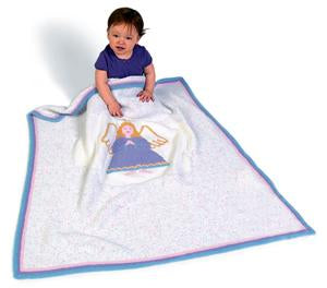 Heaven Sent Angel Afghan Pattern (Knit)