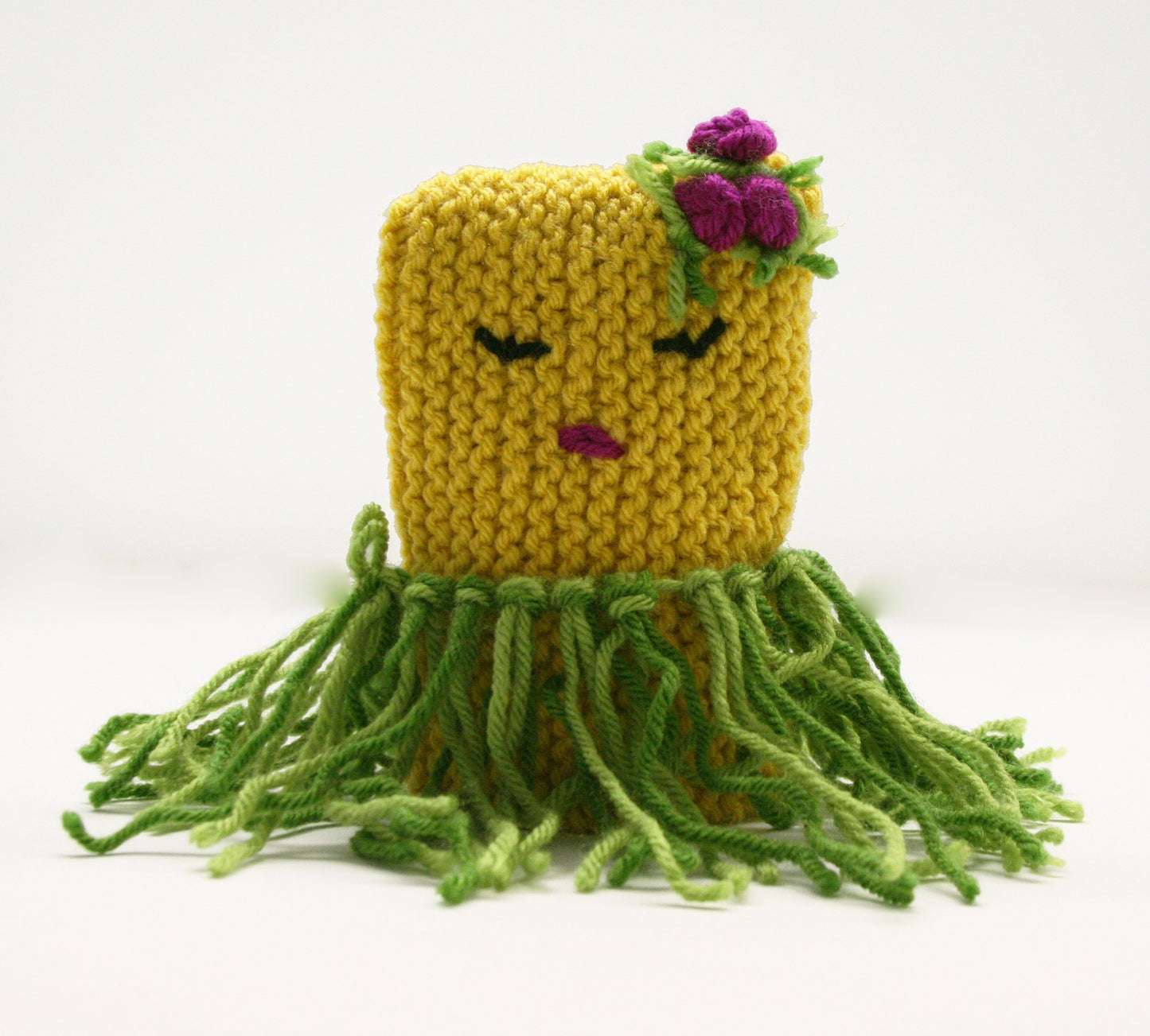 Hula Hand Puppet Pattern (Knit)