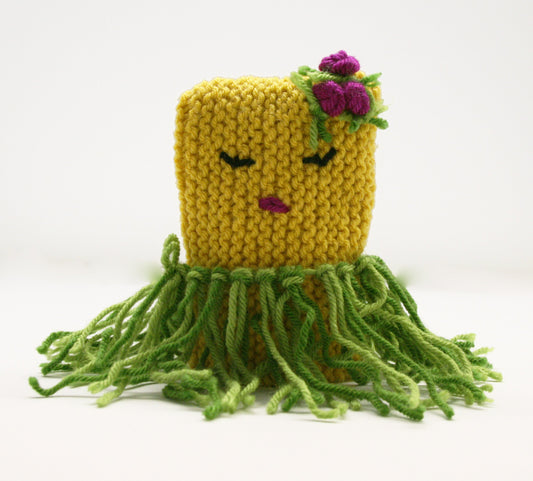 Hula Hand Puppet Pattern (Knit)