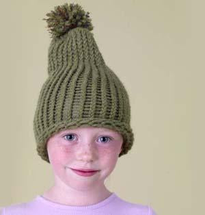 Knifty Knitter Simple Toboggan Cap Pattern