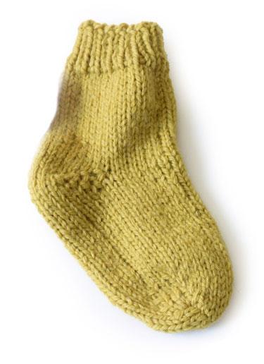 Knit Childs Solid Socks Pattern (Knit)