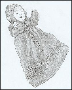 Loving Memories Lacy Bunting (Knit)