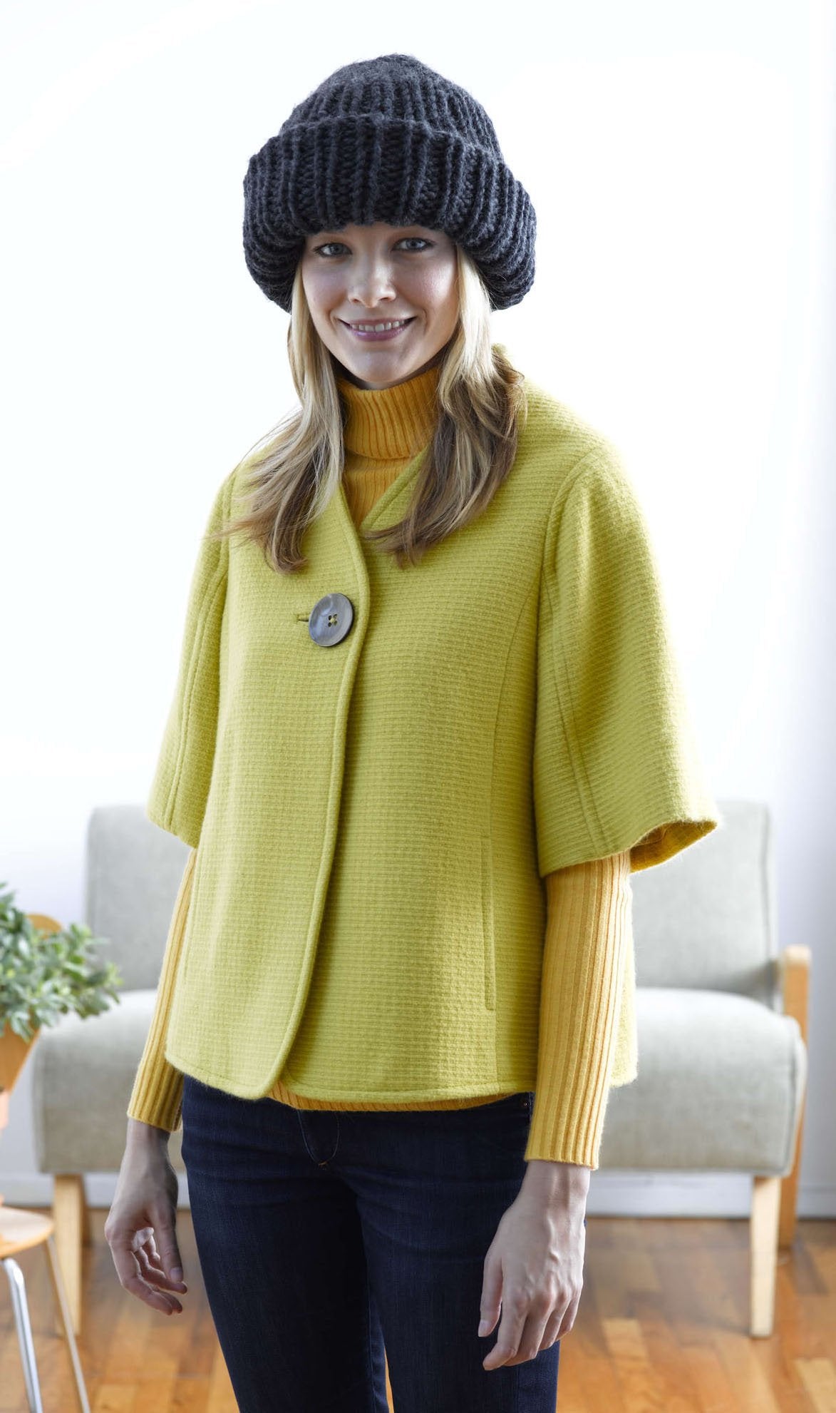Make a Statement Hat Pattern (Knit)